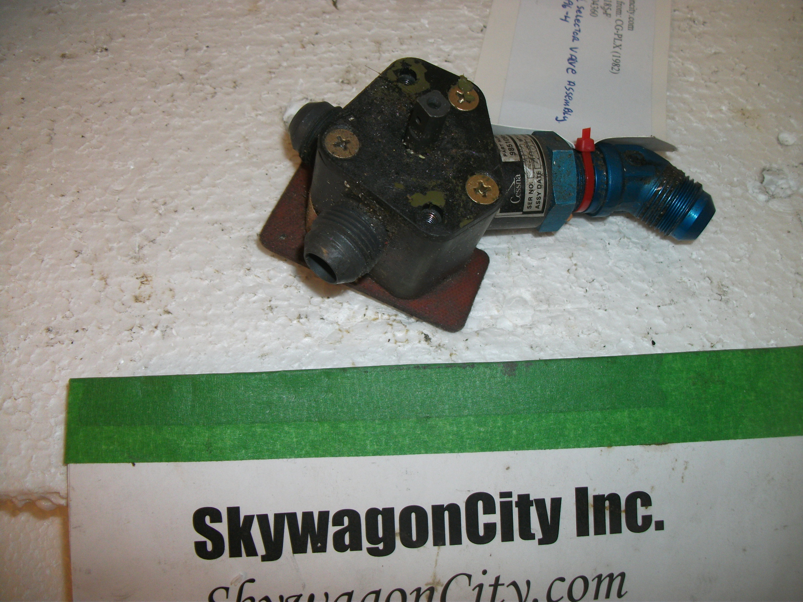 Fuel Selector Valve Assembly — Skywagon City