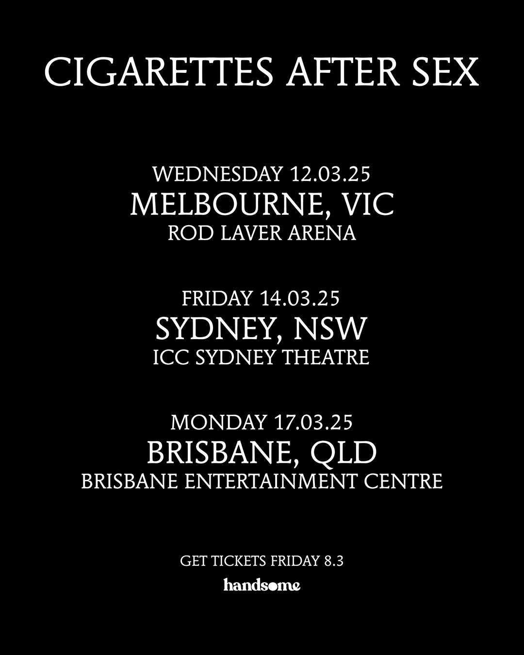 Unveiling the Cigarettes After Sex 2025 Tour: A Sensational Musical