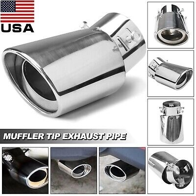 Car Exhaust Tail End Pipe Universal Car Exhaust Muffler Tip Round