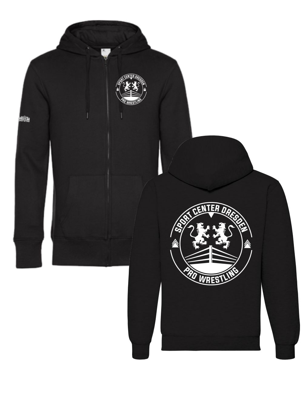 Sport Center Dresden Zip Jacke Black SLWRESTLING
