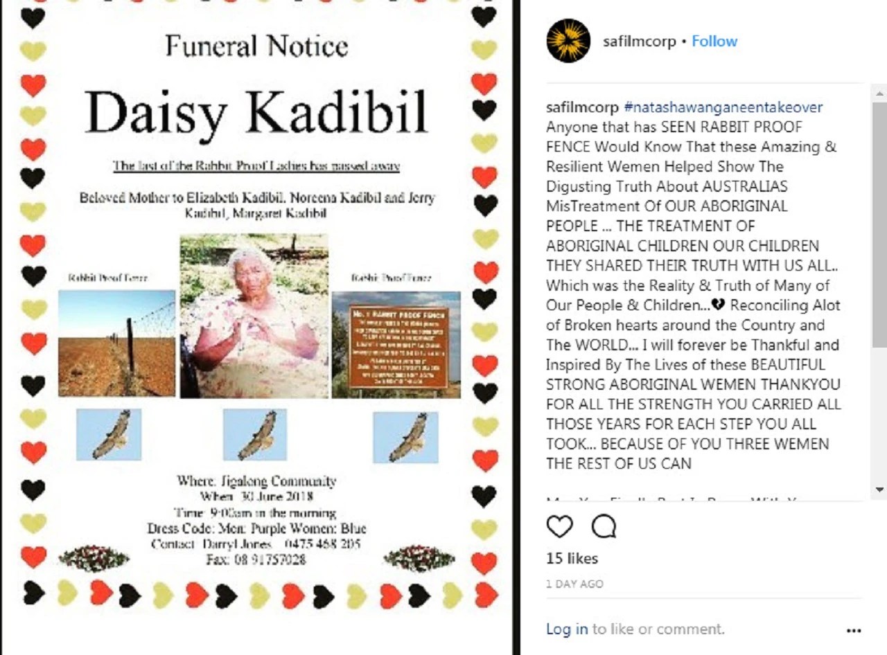Last of 'RabbitProof Fence' trio dies at 95 SBS News