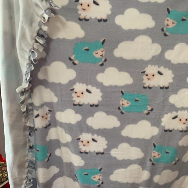 Fleece tie blankets for sale snaplist
