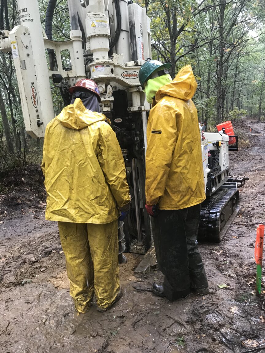 Percolation Test Slacke Test Boring