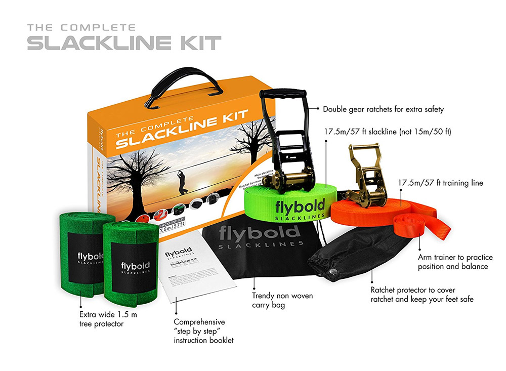Flybold Slackline Kit Slackline HiveFly
