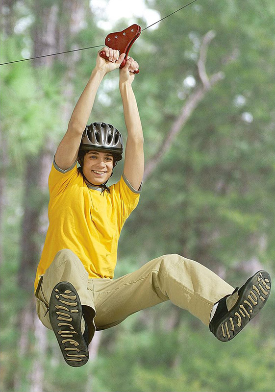 Spring Swings Fun Ride Zipline Review Slackline HiveFly