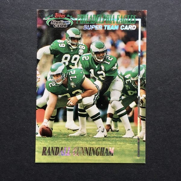 Randall Cunningham Stadium Club Eagles Super Team SLAM Sports Cards