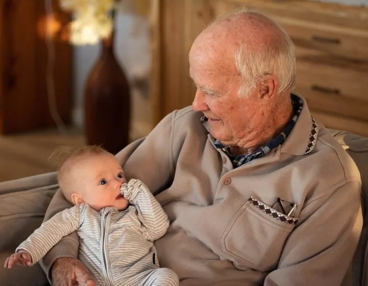 grandparents live longer with grandchildren