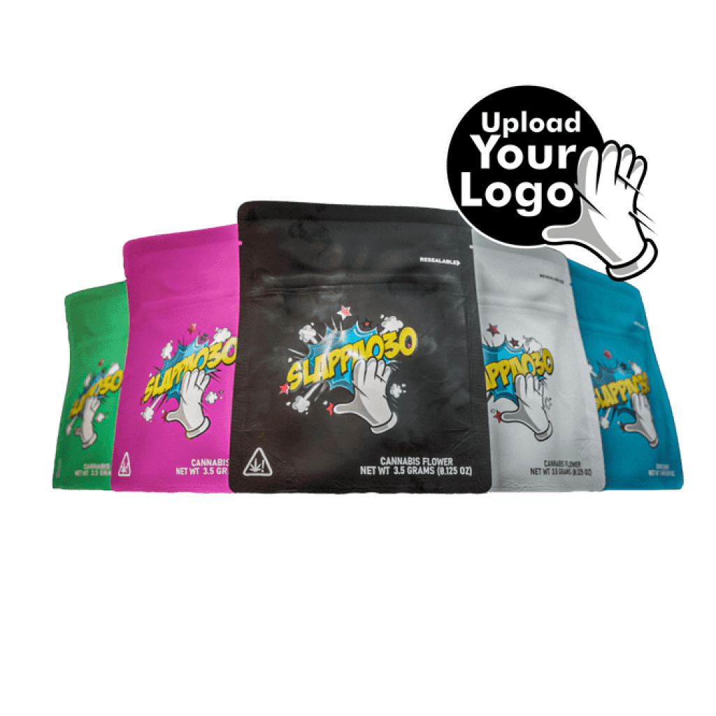 Custom Soft Touch Cali Bags 3.5g Slappa030