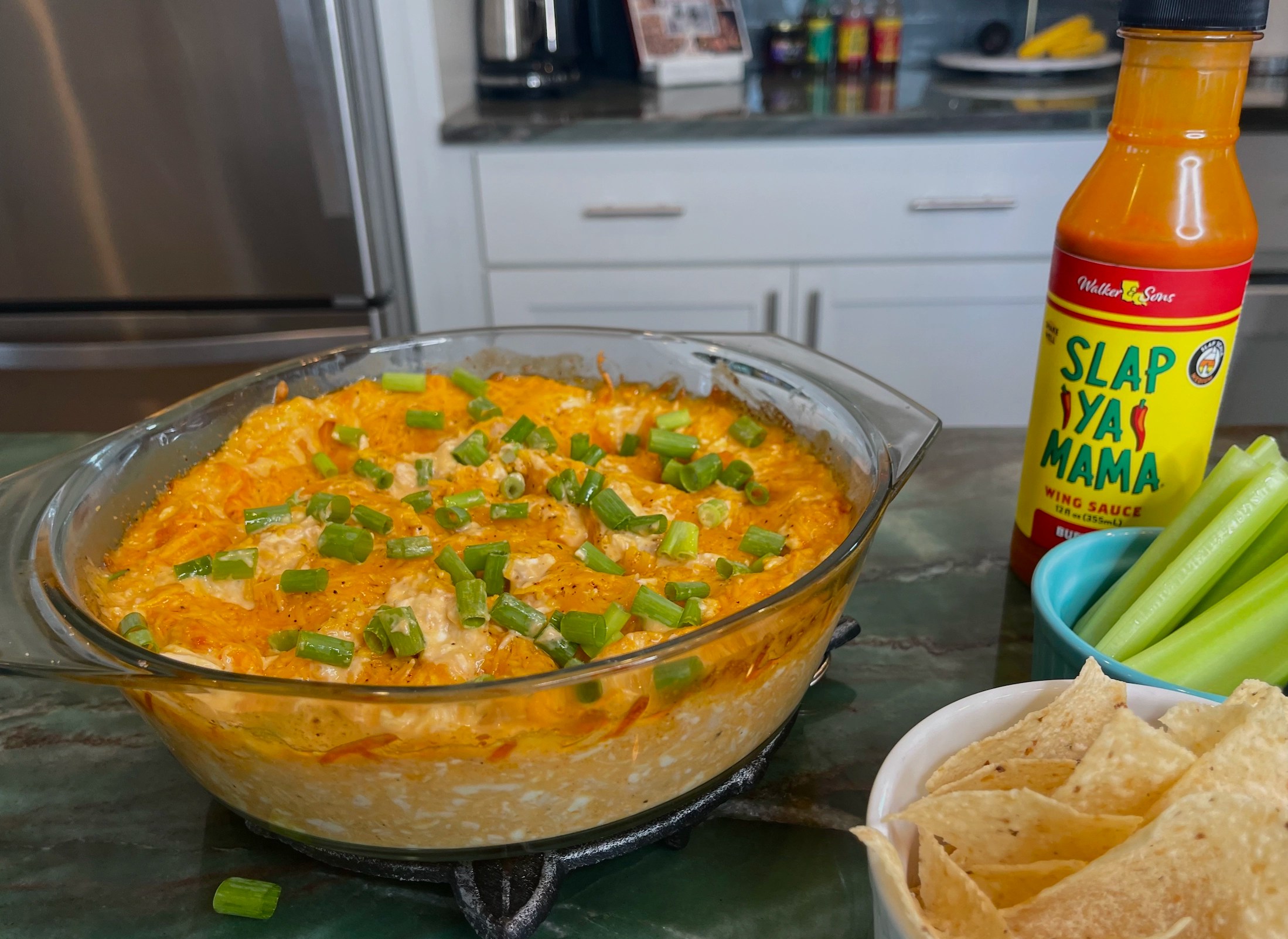 Buffalo Chicken Dip Slap Ya Mama