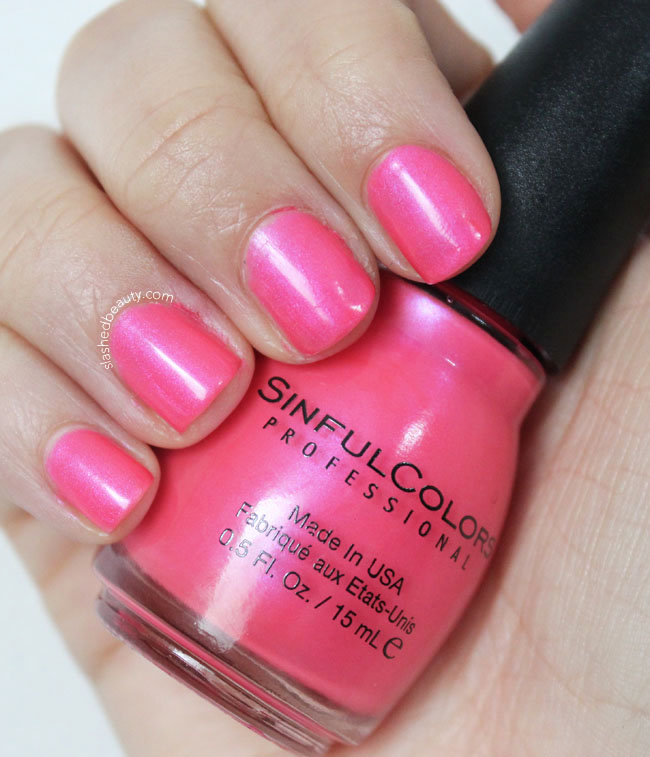 When Will Sinful Colors Nail Polish Release Holiday Collection 2023 Swatches: Sinful Colors Flirt With Hearts Collection | Slashed Beauty