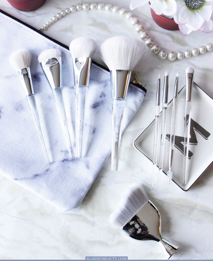 REVIEW e.l.f. Beautifully Precise Brush Collection Slashed Beauty