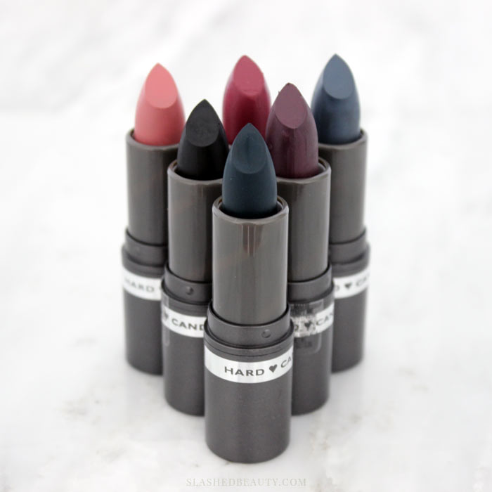 REVIEW & SWATCHES Hard Candy Fierce Effects Matte Lipstick Slashed