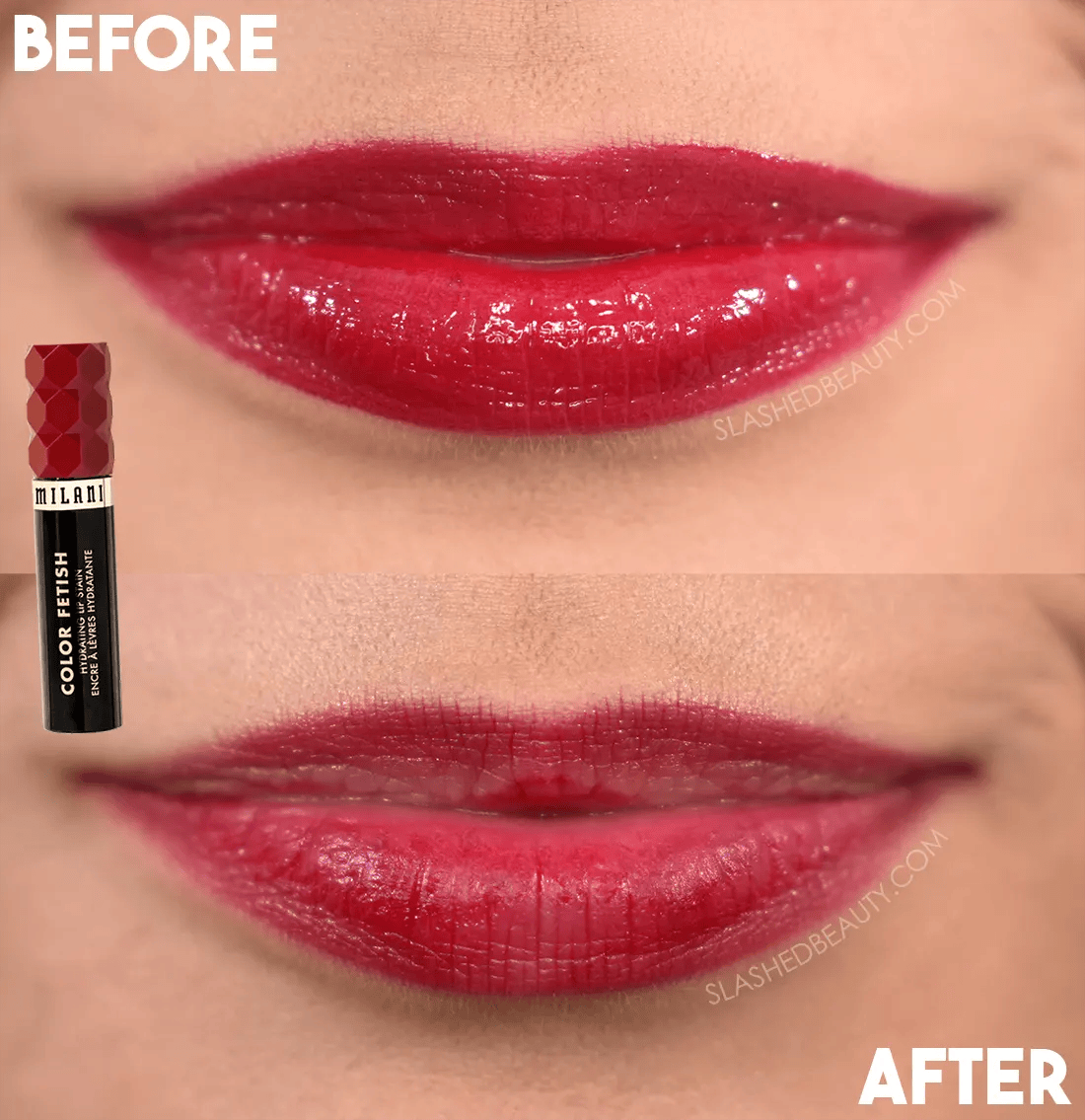 REVIEW Milani Color Fetish Hydrating Lip Stains Slashed Beauty