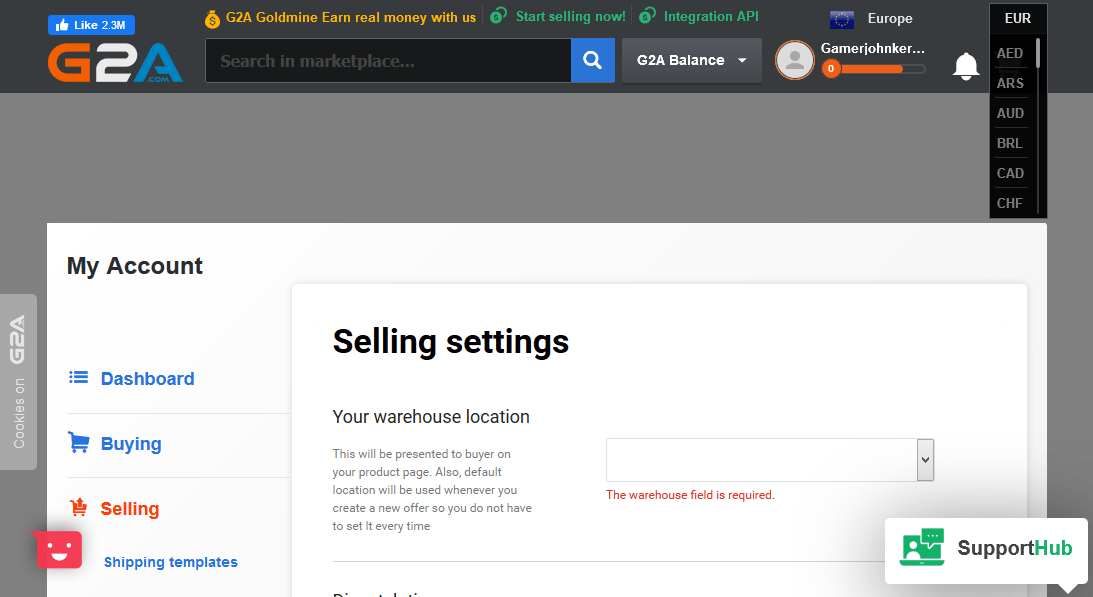 How To Change Currency In G2A? Slashing Games