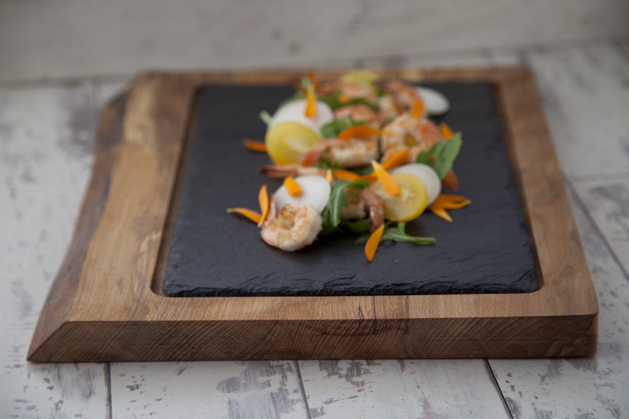 Slate and Wood Platter SLATED