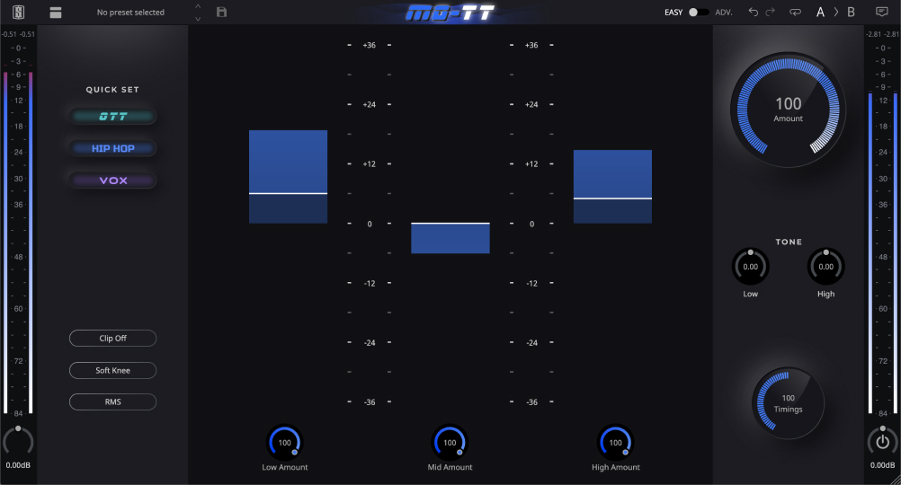 OTT Plugin | MO-TT Multiband Compressor | Slate Digital
