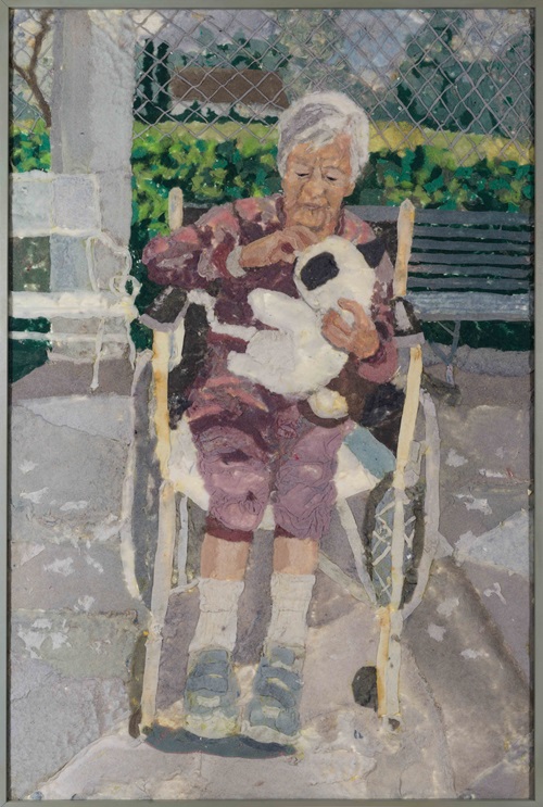 Mother 1987 (60″ x 40″) Slater Barron the Lint Lady