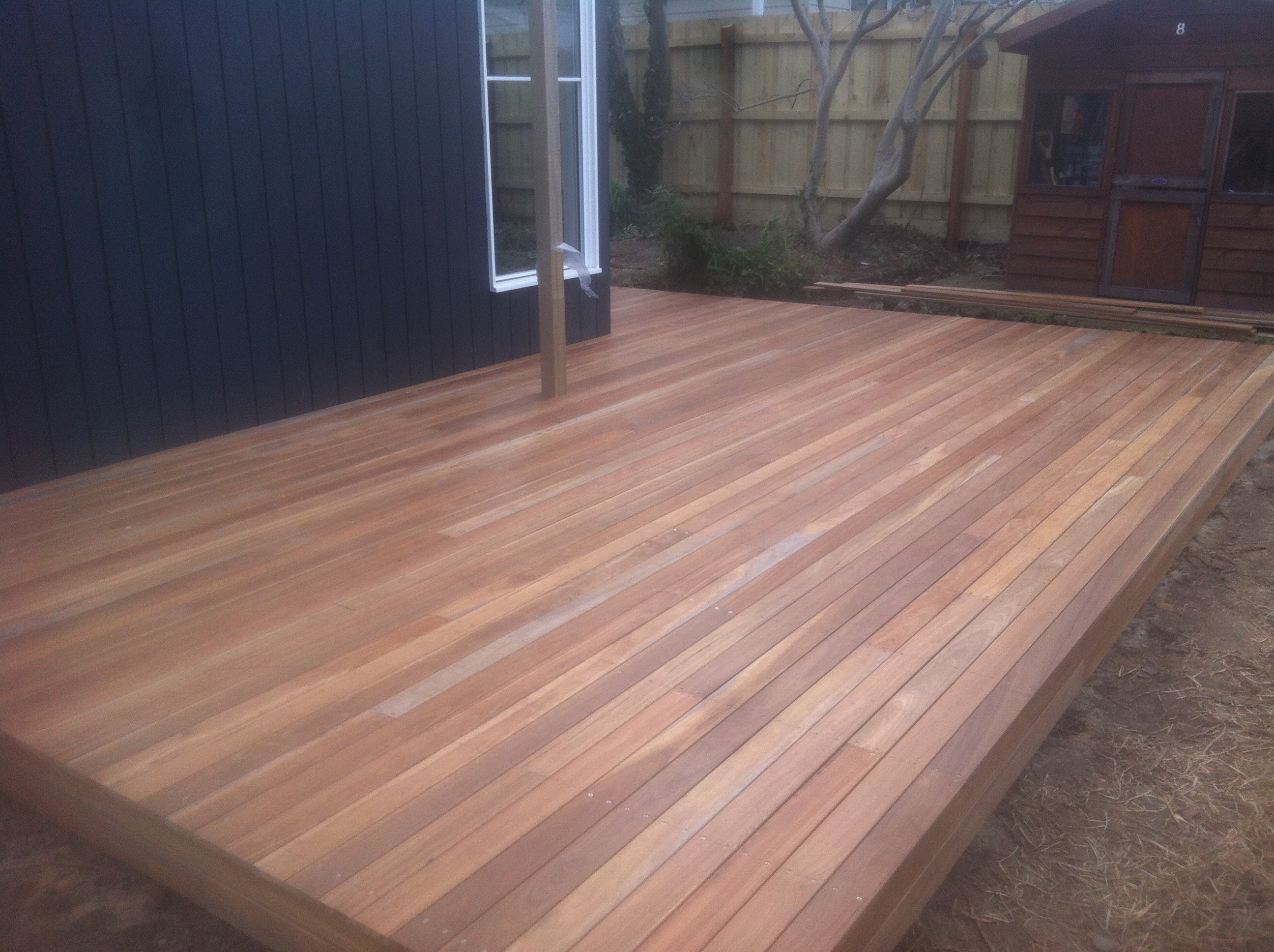 Spotted Gum Decking SLATERbuilt
