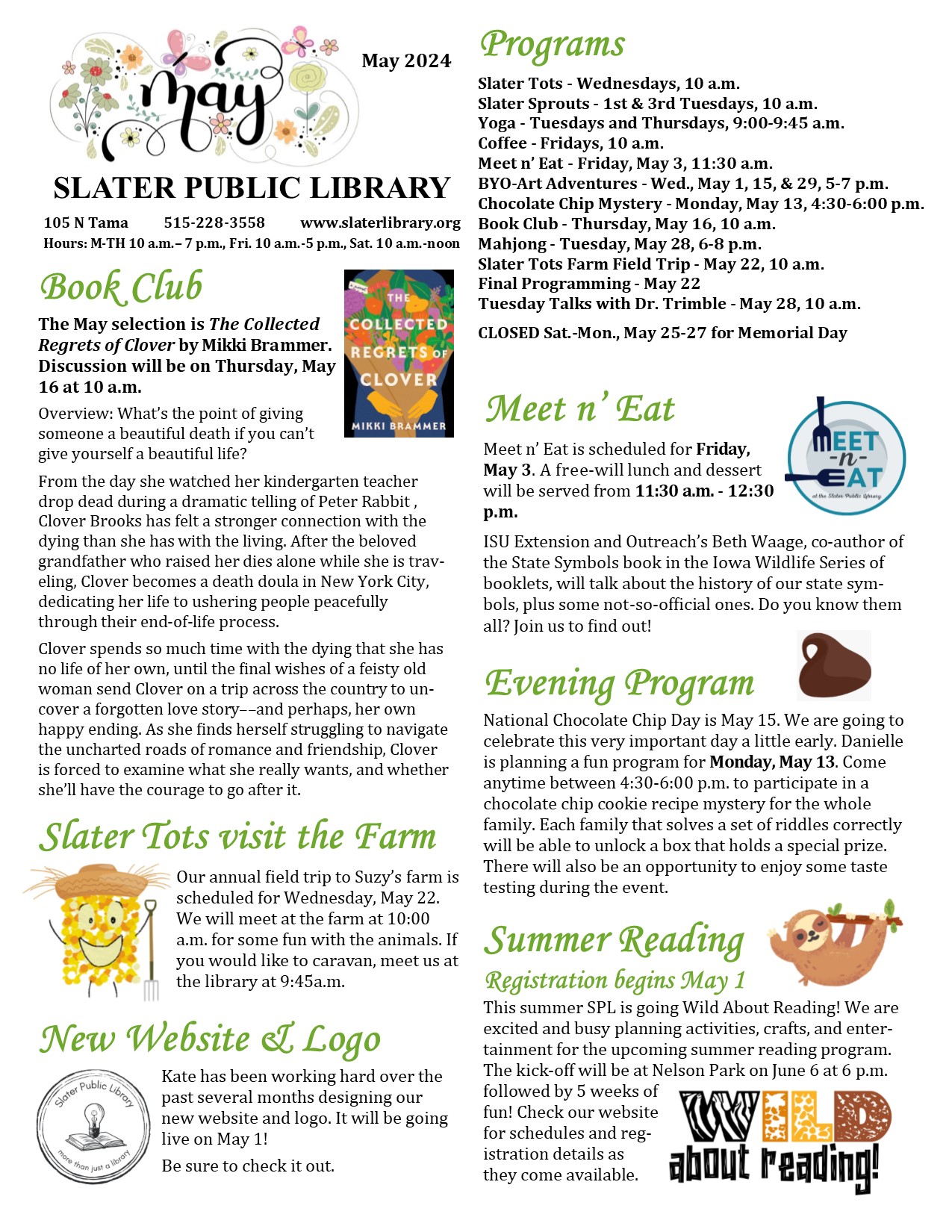 About Slater Public Library