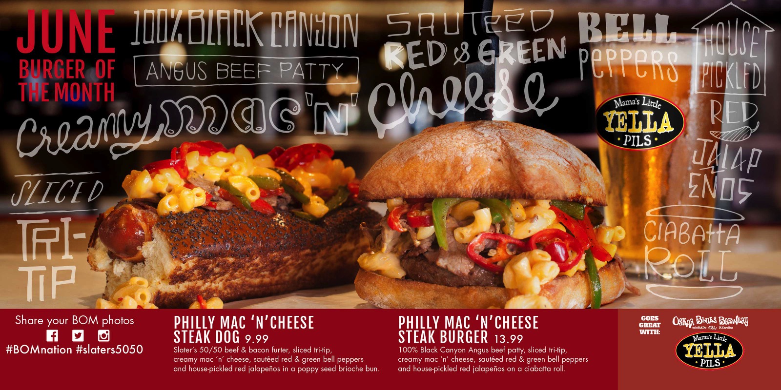 Slater's 50/50 Burgers by Design