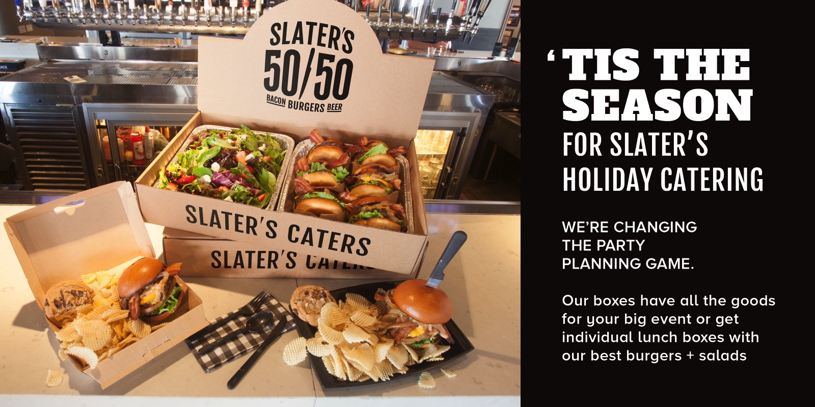 Slater's 50/50 Burgers by Design