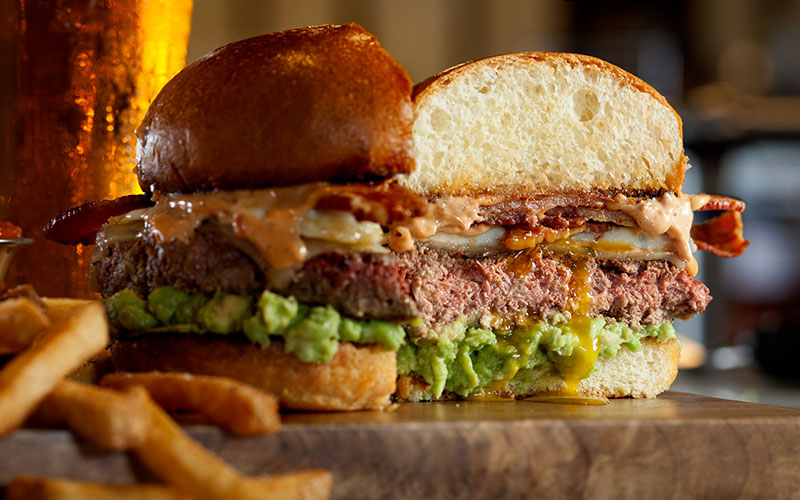 Slater's 50/50 California Lunch and Dinner Menu