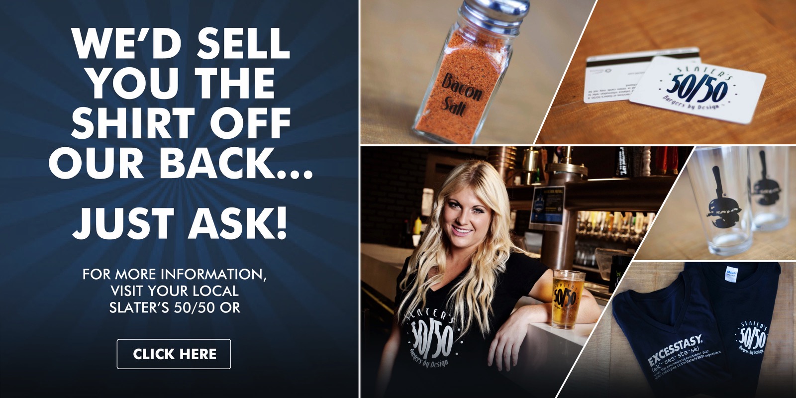 About Slater's 50/50