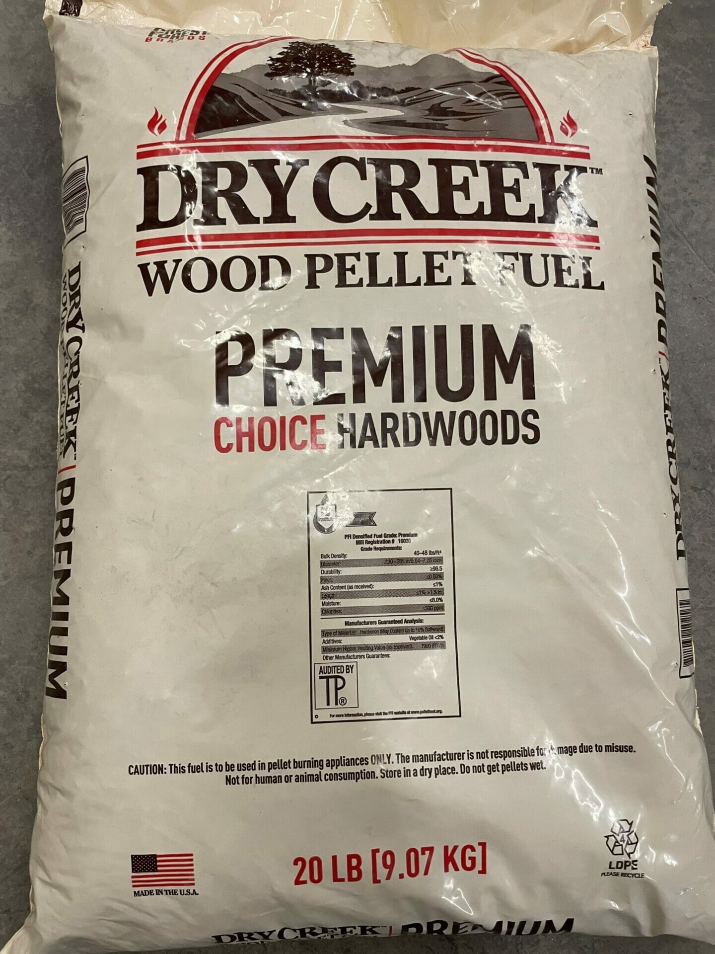 Dry Creek 20 Lb. Premium Slaters Wood Pellets