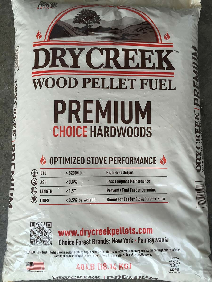 Dry Creek Premium Hardwood Slaters Wood Pellets