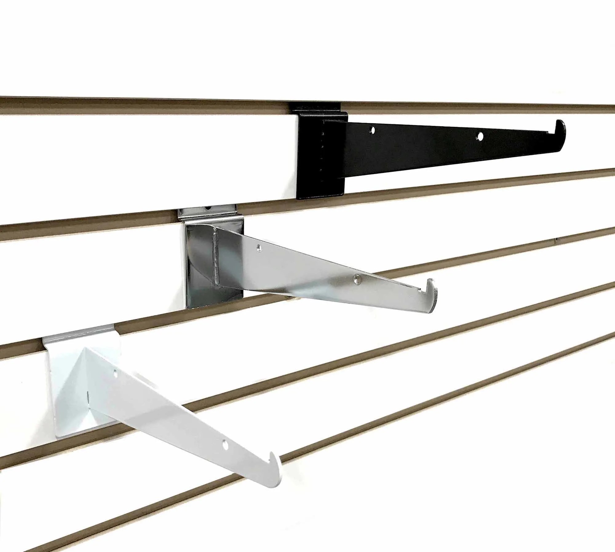 8 Inch Deep Slatwall Shelf Brackets Slatwall World
