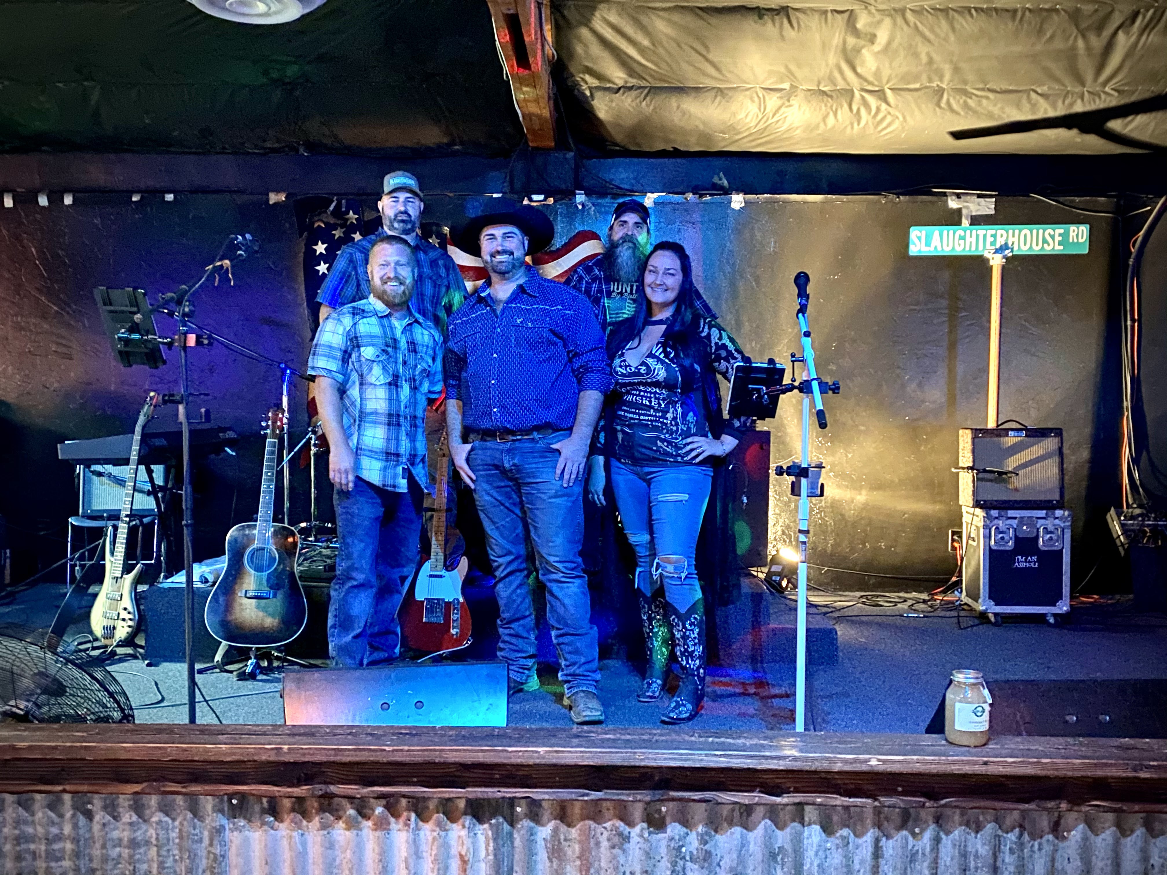 Slaughter House Road Responsive Parallax Template for Bands