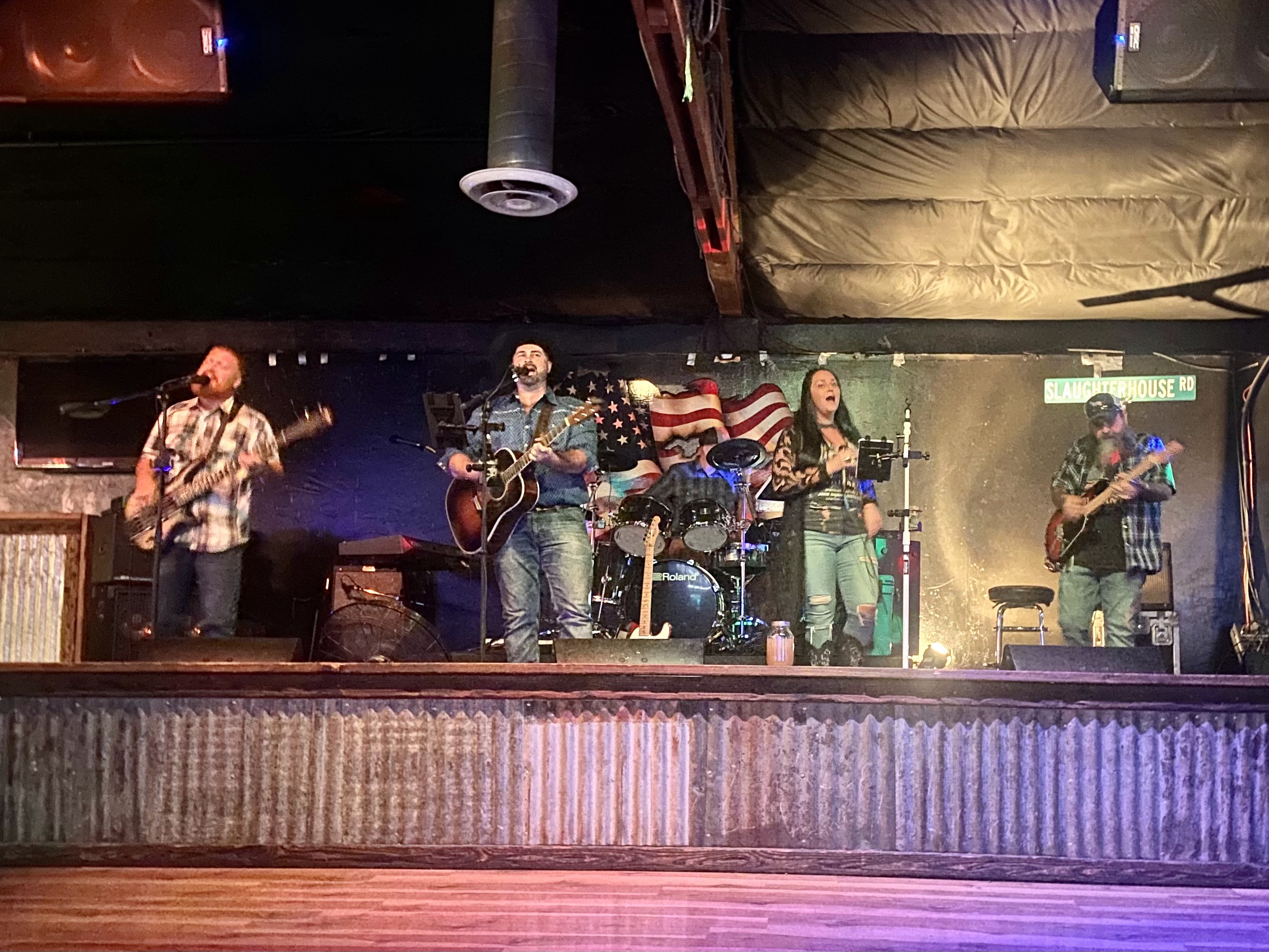 Slaughter House Road Responsive Parallax Template for Bands