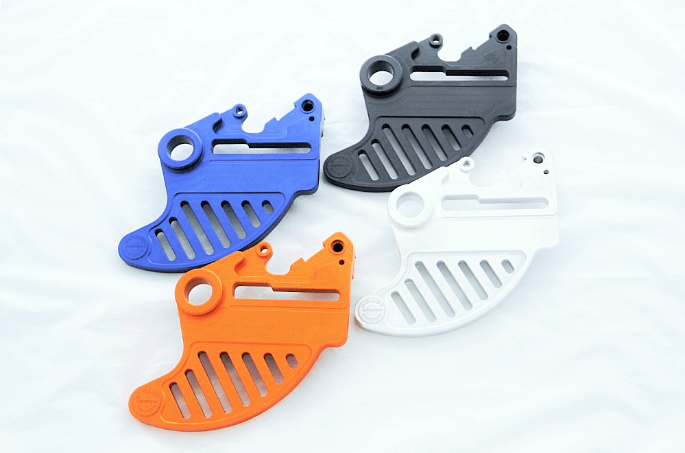 Rear Brake Disc Guard for KTM, Berg, HQV by Bullet Proof Slavens Racing