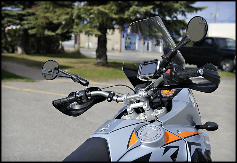 Rear View Enduro Mirrors by Doubletake Slavens Racing