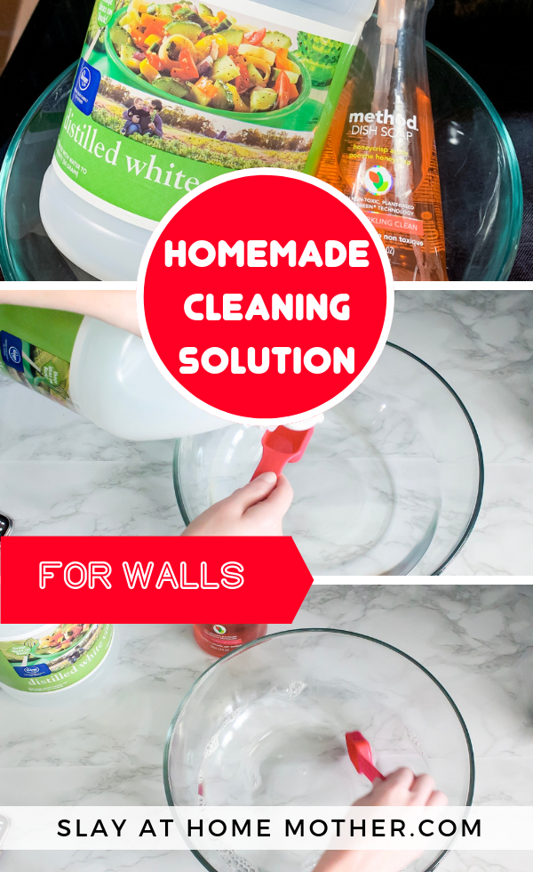 How To Clean Walls + Easy DIY Wall Cleaning Solution