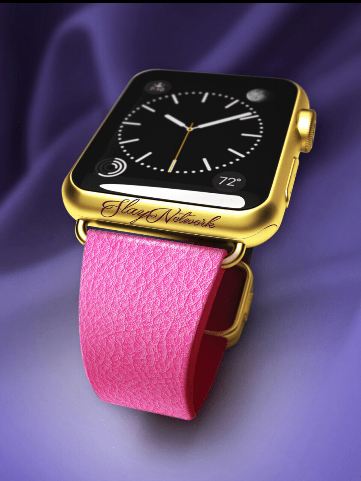 Slay pink Python apple watch Slaylebrity