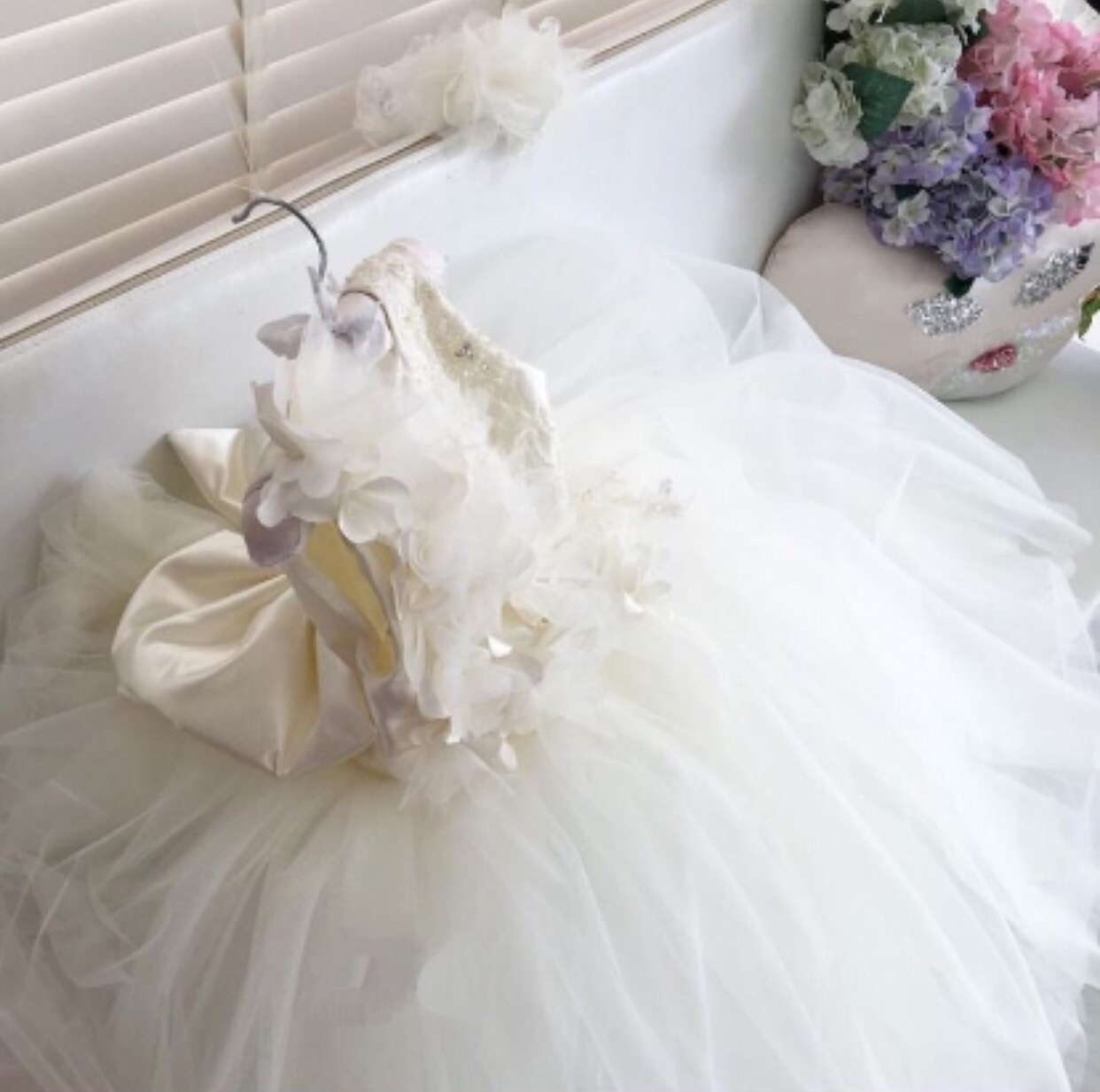 The perfect little bride dress Slaylebrity
