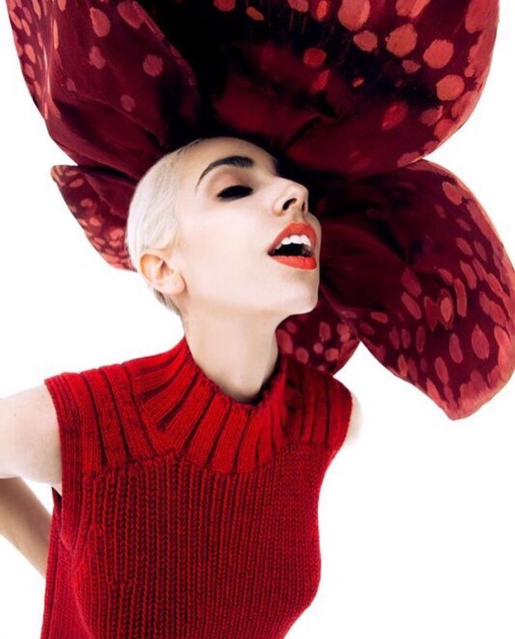 Giant Red Flower Headpiece, Rafflesia Fascinator Online