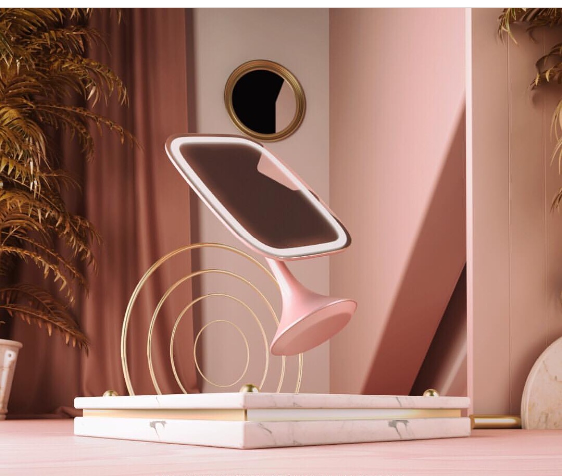 The worlds most luxurious vanity mirror ever Slaylebrity