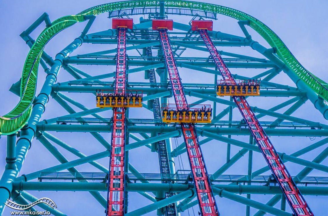 3. Kingda Ka at Six Flags Great Adventure in Jackson, New Jersey. Slaylebrity