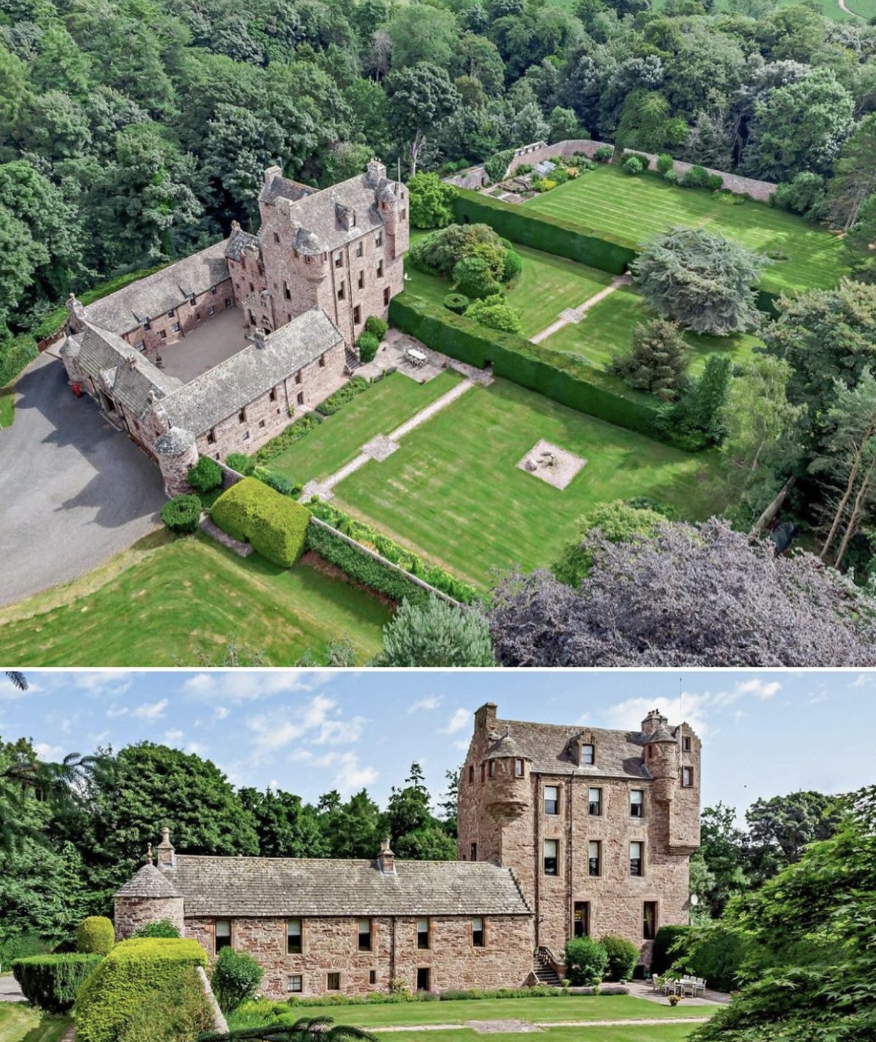 Historical Castle with golf course and title Scotland FOR SALE