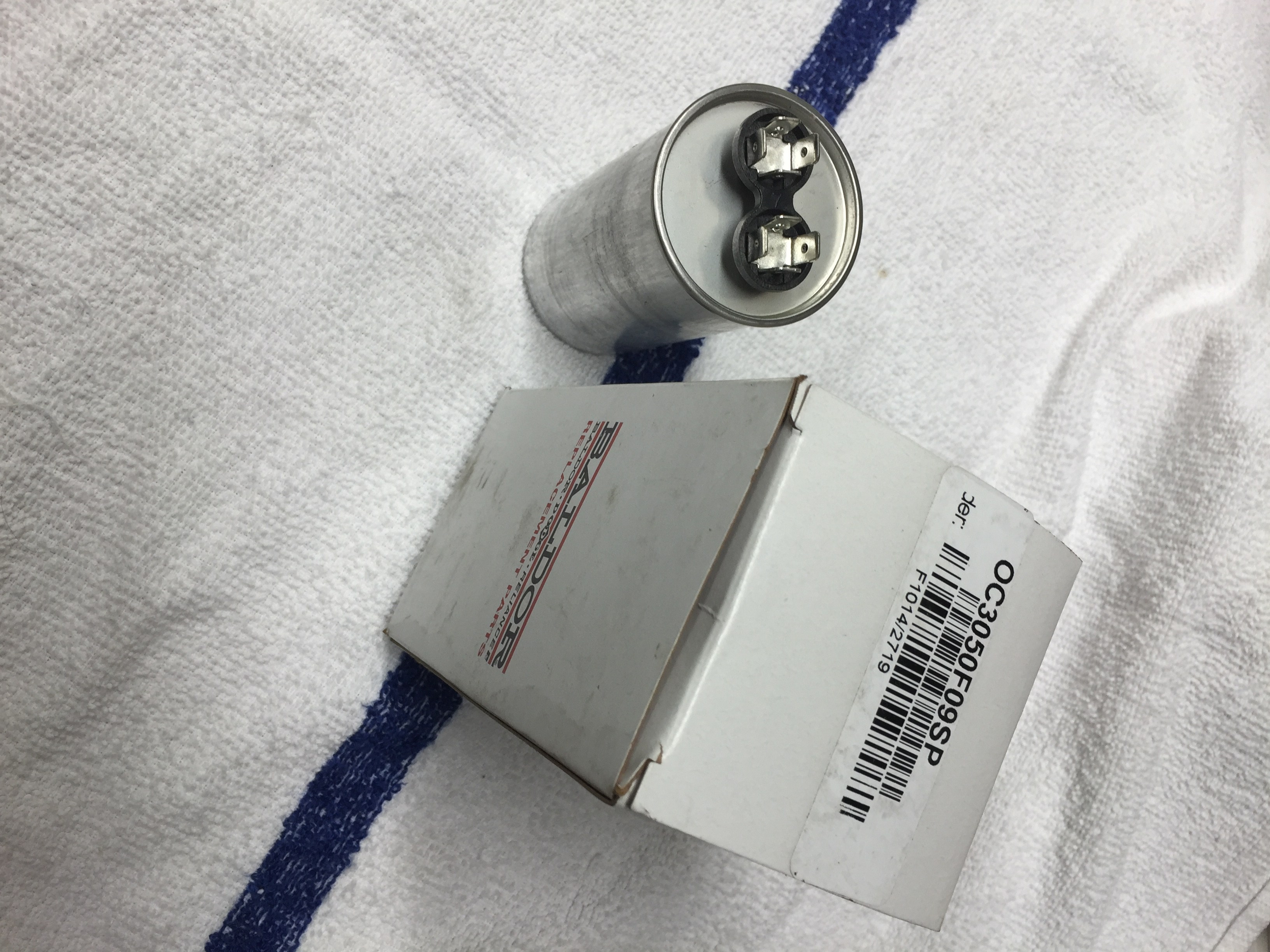 OC3030F11 Baldor OEM Run Capacitor 30 MFD 370 V Slaymaker Group