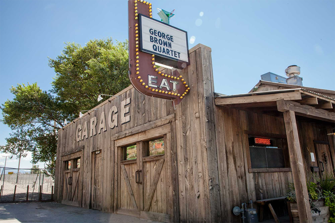 The Garage on Beck offers great food and live music in a unique setting