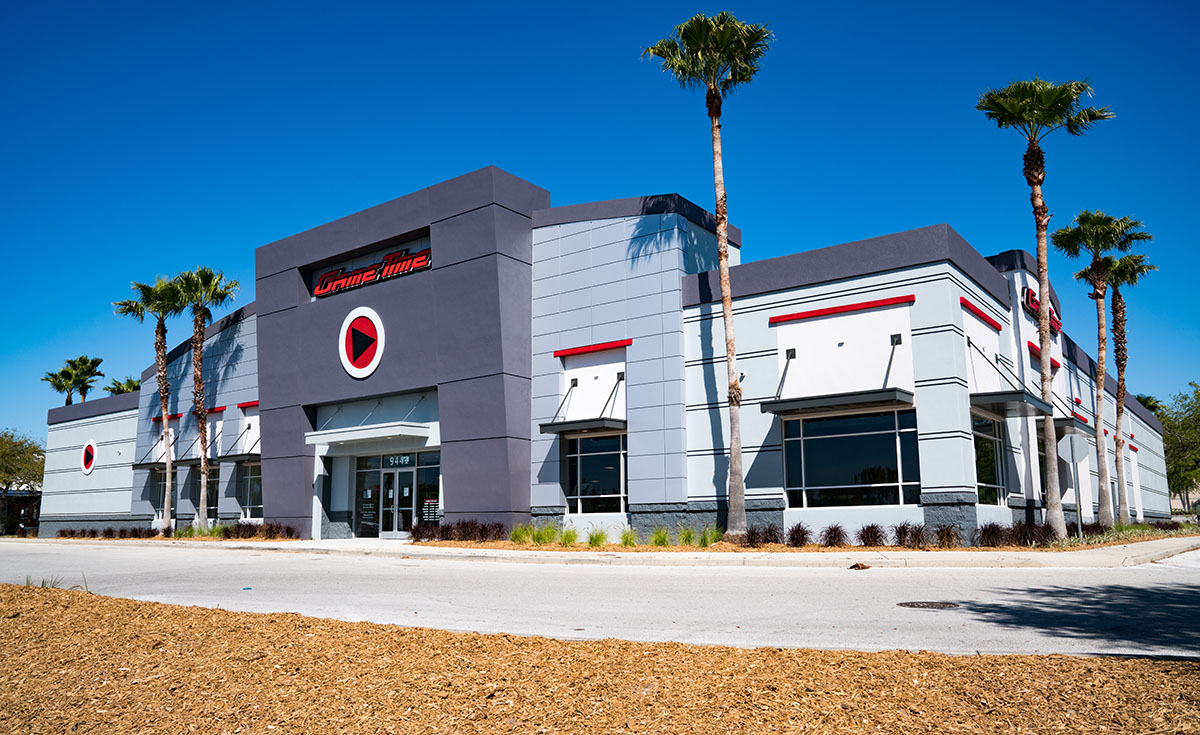 Gametime Ocoee Family Entertainment Center project in Ocoee