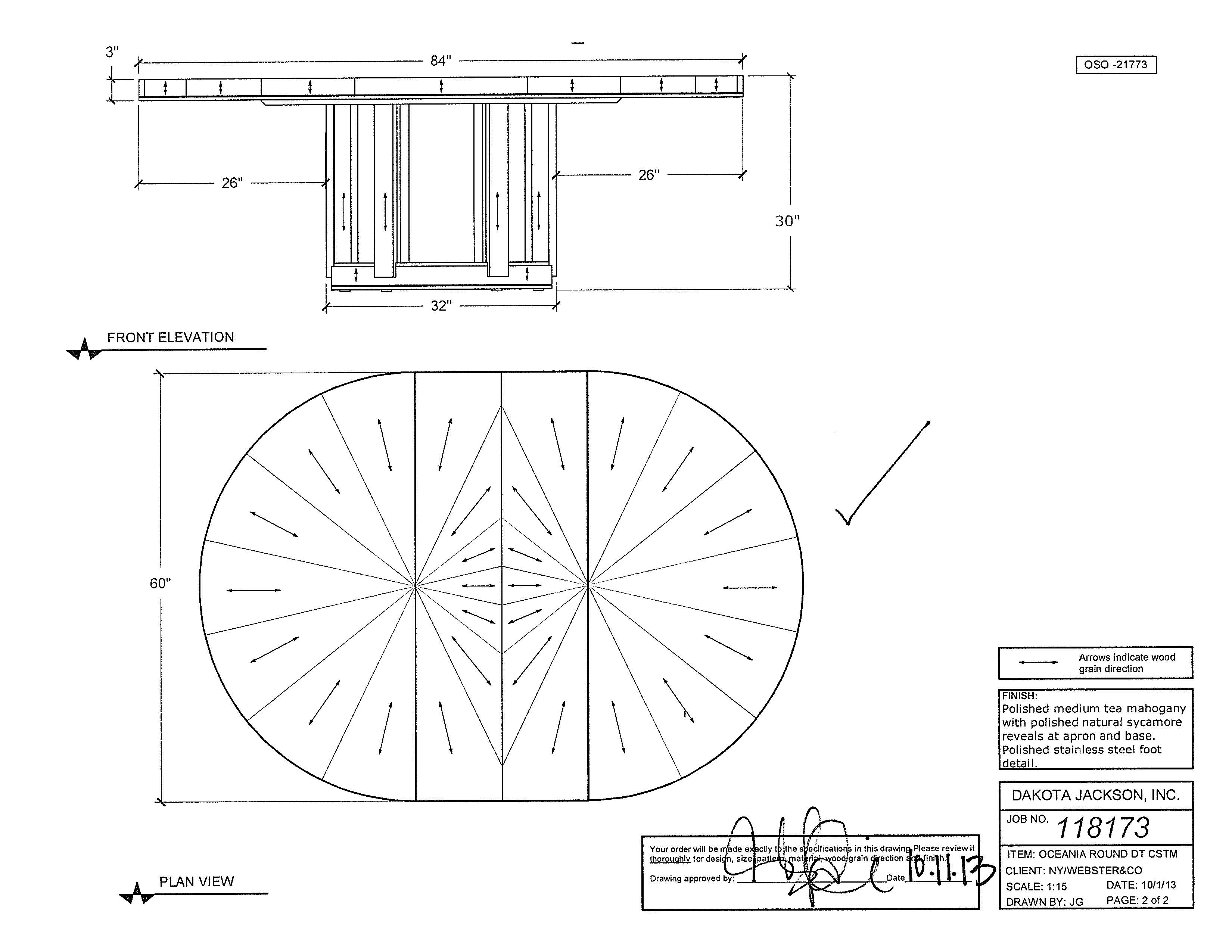 Design Diaries Custom Expandable Dining Table SLC Interiors