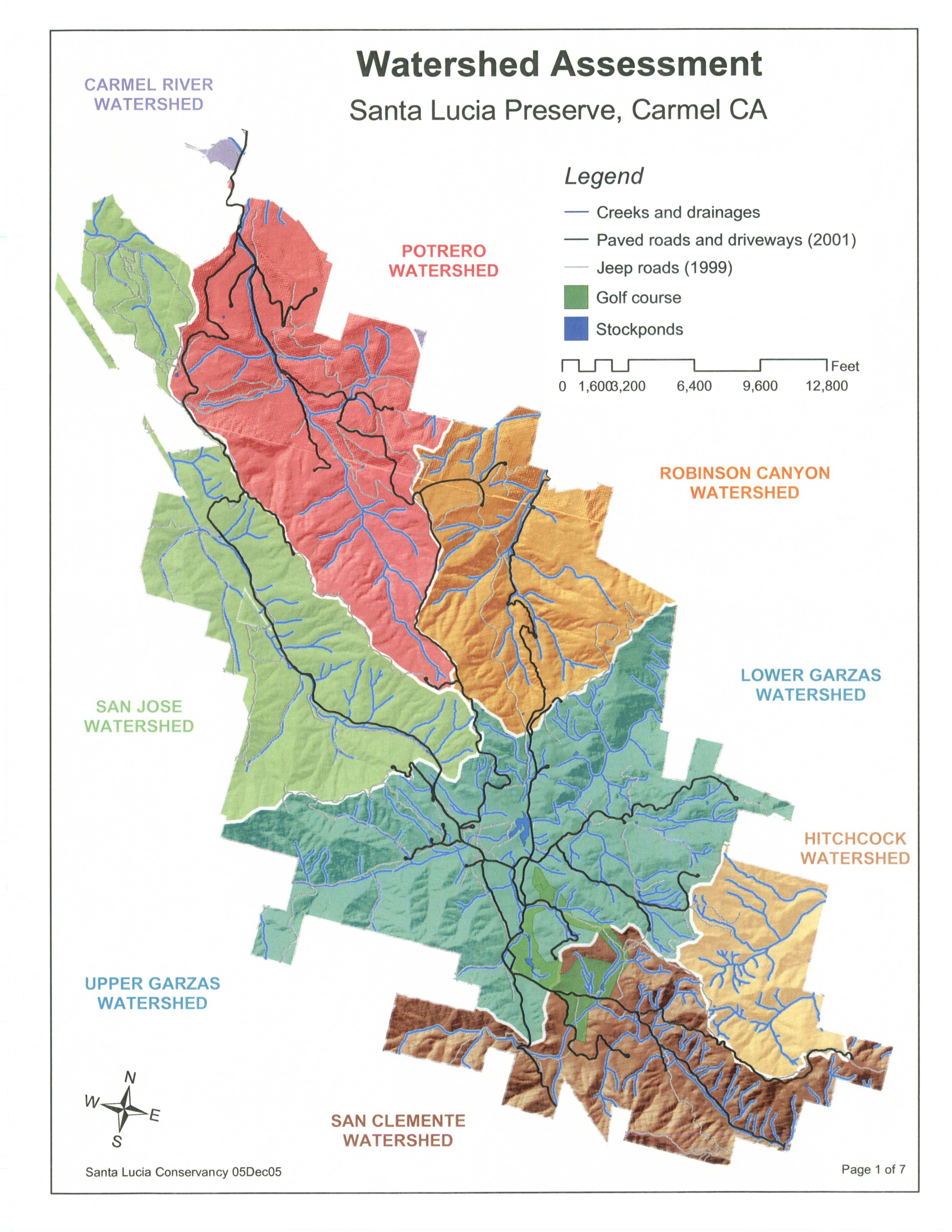 Santa Lucia Preserve Map Santa Lucia Preserve Maps Santa Lucia Conservancy