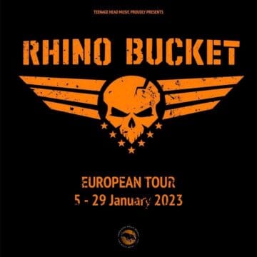 european tour schedule 2023 Rhino Bucket Announce European Tour Dates For January 2023 - Sleaze Roxx