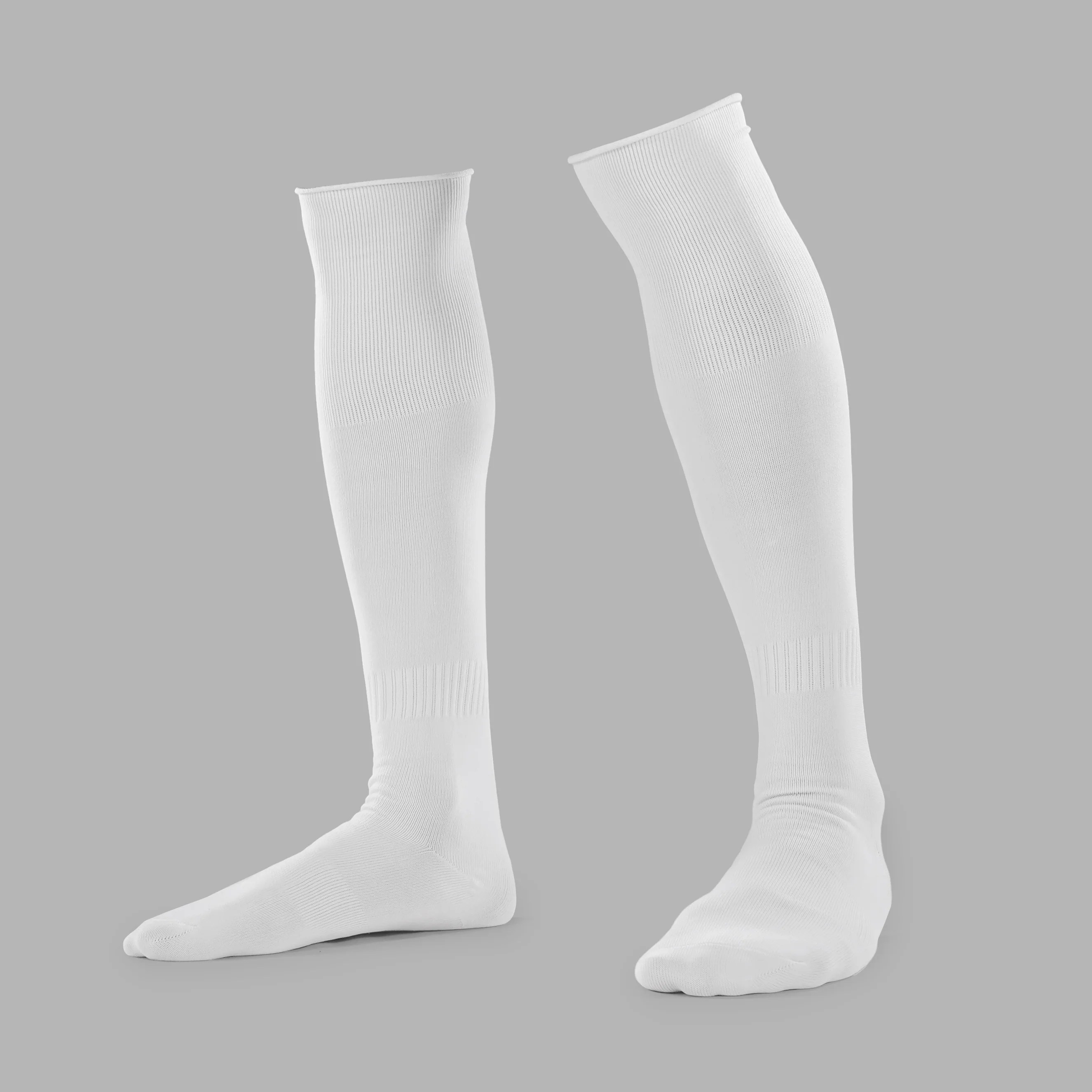 Basic White Football Long Sports Socks SLEEFS