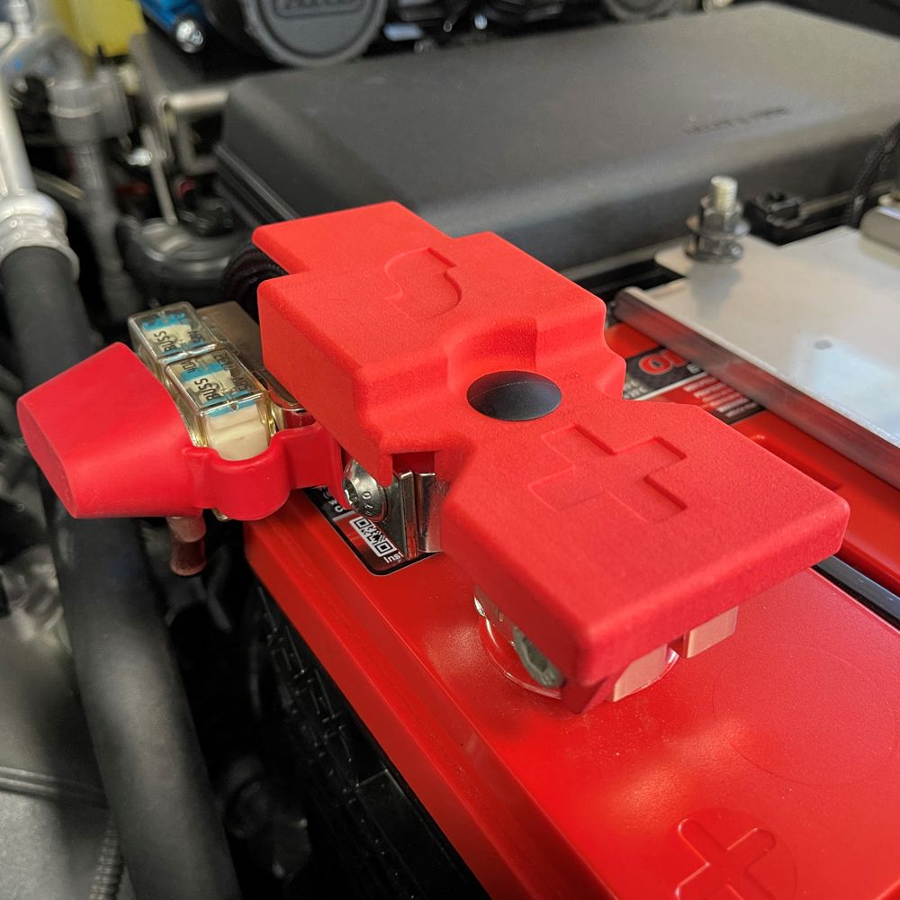 SLEE Billet Battery Terminal Cover Positive Slee Off Road