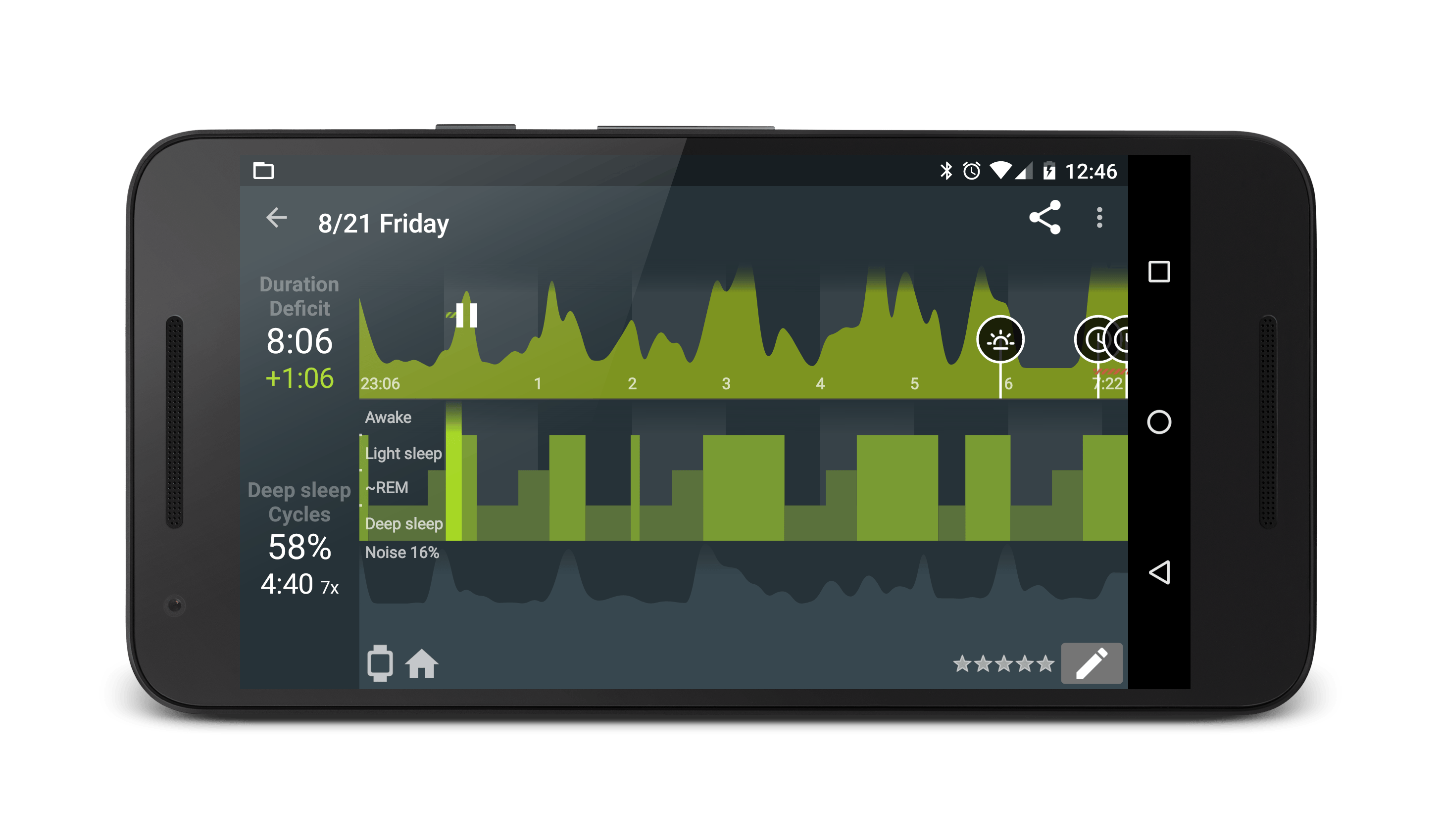 App that shows me how long I've been asleep for? [Question] : r ...